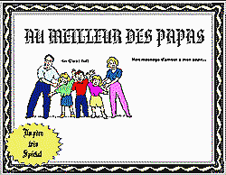 Grâce à ce générateur en anglais et en bidouillant un peu on arrive à tout changer, texte, vêtements, armes, animal. Offre Le Diplome Du Meilleur Papa A Ton Papa Cheri Le Blog Mondecool