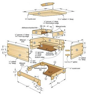 Japanese Puzzle Box Blueprints Bijaju54