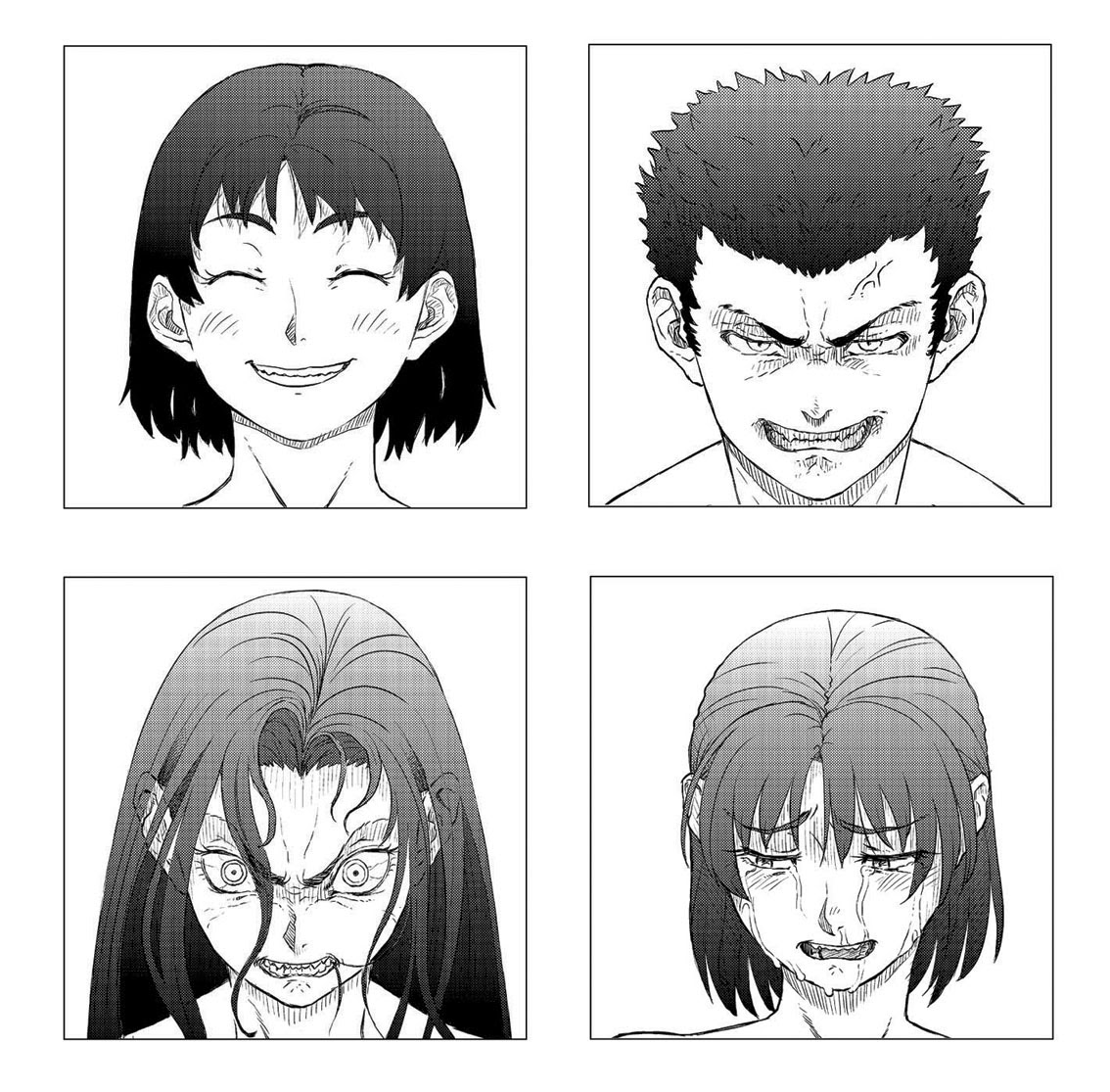 年の最高 怒り 表情 イラスト トップ無料イラスト画像