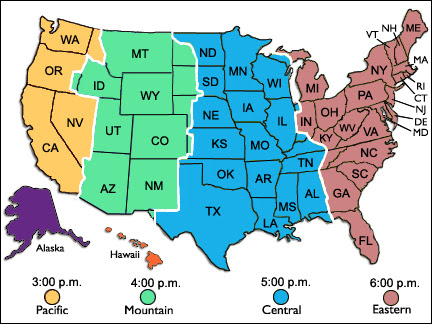 us time zone map pdf Us Time Zones Pdf