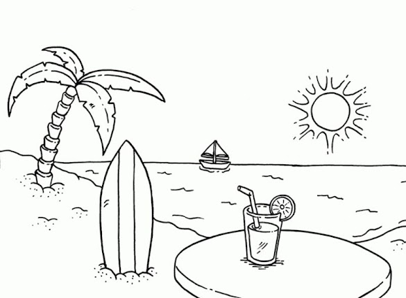 Gambar Pemandangan Pantai Anak Tk / Menggambar Mewarnai Pemandangan Pantai Untuk Anak Youtube - Download now kumpulan gambar mewarnai pemandangan sungai anak tk paud.