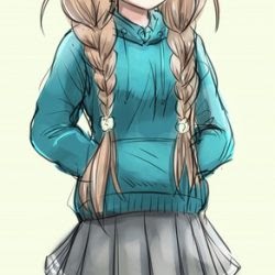 ベストコレクション パーカー 女の子 イラスト ヘッドホン