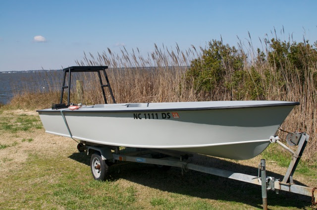 Skiff boat trailer setup and maintenance