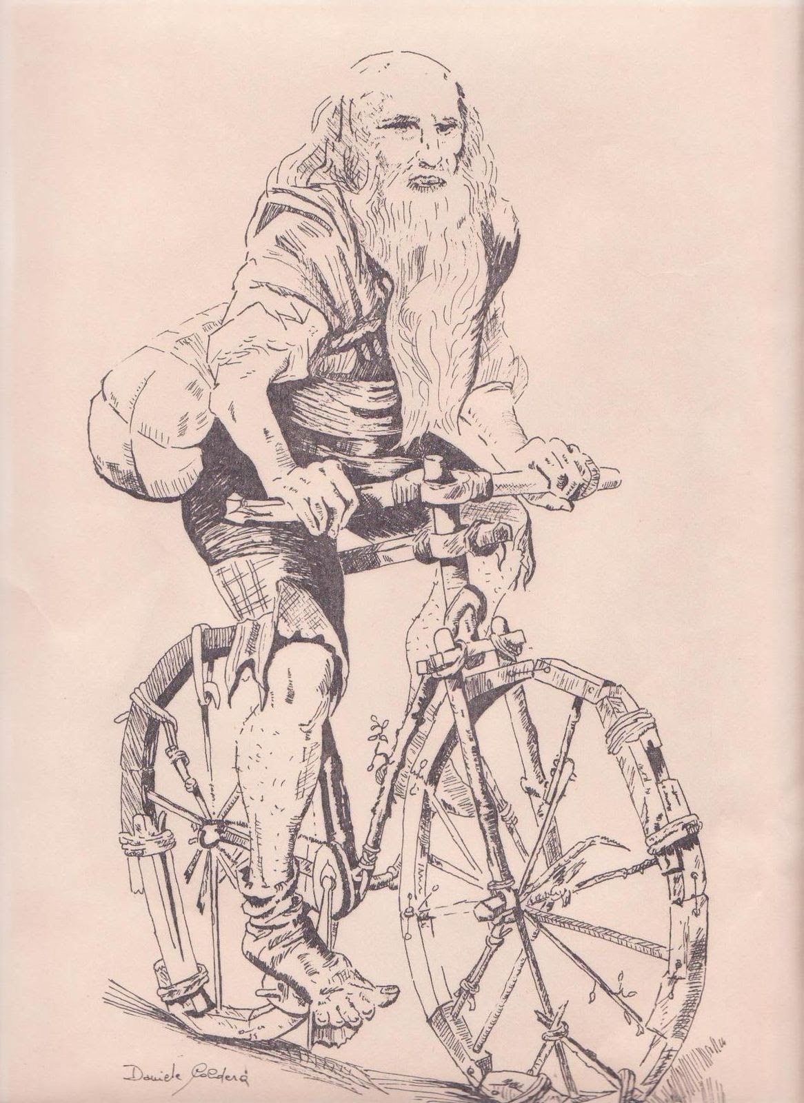 la prima bicicletta di leonardo da vinci