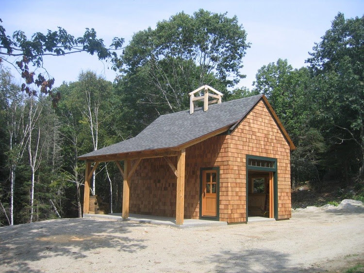 Kingspan century offer a series of innovative prefabricated roofing solutions, which form a part of your overall structural timber frame package. 16 X 24 Timber Frame Barn Black Dog Timberworks