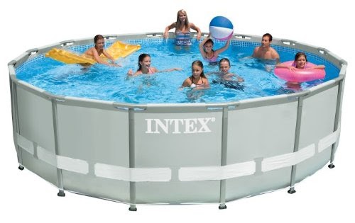 People Choice Intex 54923EG Ultra Frame Pool Set, 16Feet