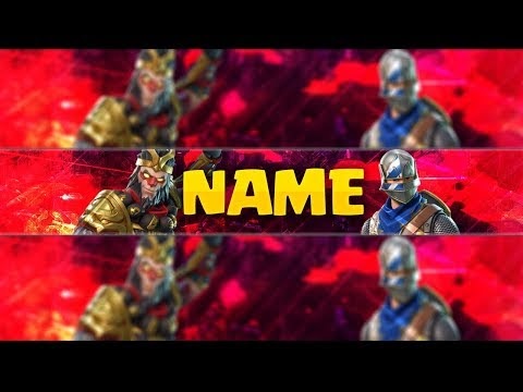 Free Fortnite Youtube Channel Art