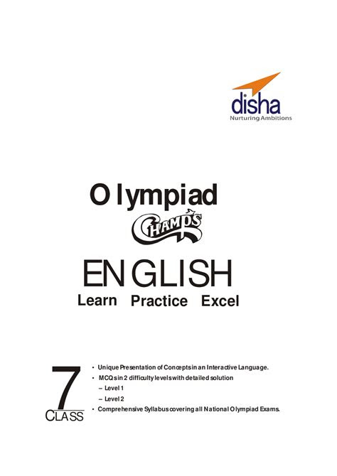 Download Olympiad Champs English Class 7 With Past