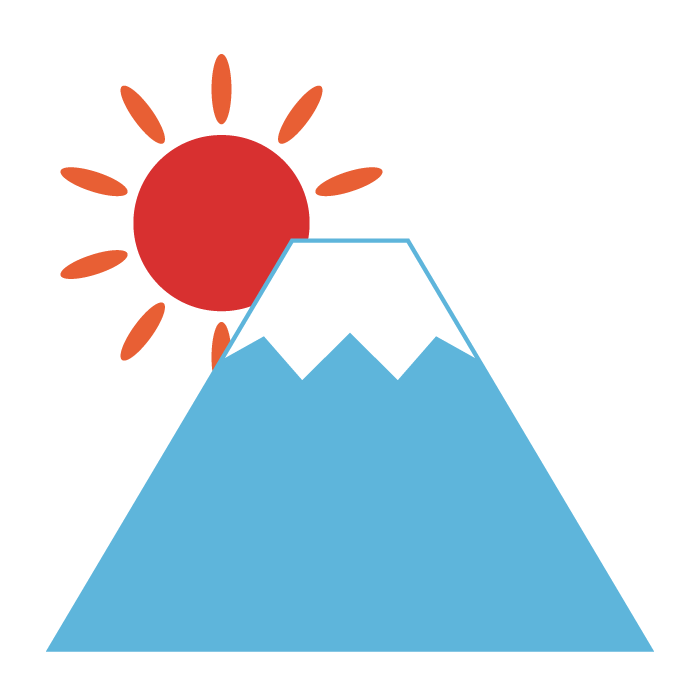 印刷 富士山 イラスト おしゃれ ここで最高の画像コレクション