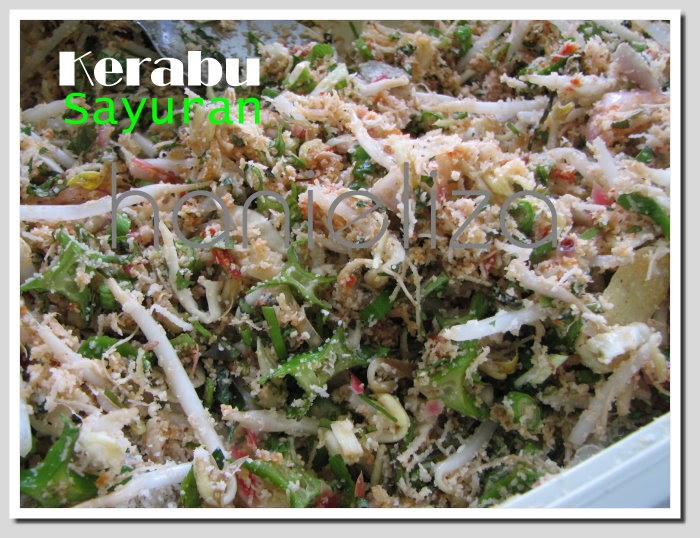 Hanieliza's Cooking: Kerabu Sayur