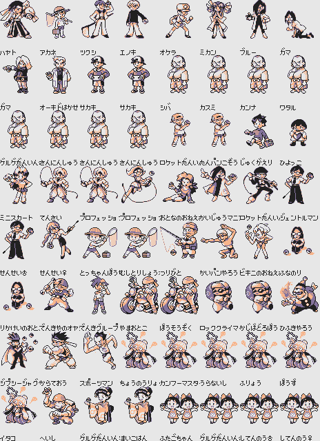 ポケモン ドット絵 トレーナー サイズ ポケモン ドット絵 トレーナー サイズ Nyosspixphii