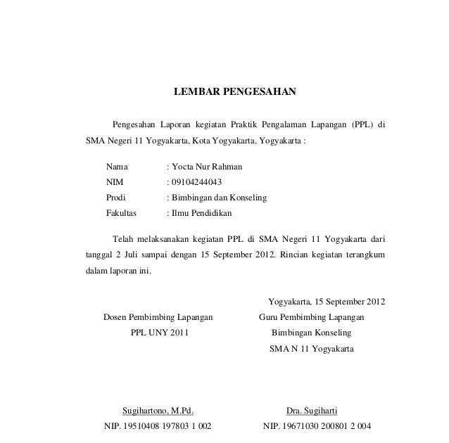 Contoh Proposal Observasi  Contoh Jol