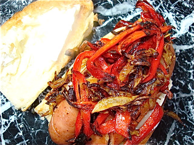Do we have the correct zip code? Chicken Apple Sausage Sub With Caramelized Onions Peppers Brie The Hungry Mouse