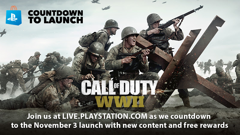 Countdown To Launch - Call of Duty WWII