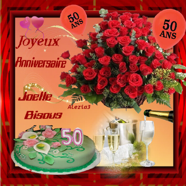 Carte Joyeux Anniversaire Joelle Phebe