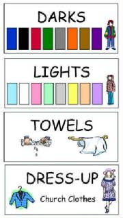 Analog colors, clothes, color wheel, colors, complementary colors, fashion advice, how to combine colors, proffesional fashion, split complementary stay away from browns or white, as they might make you look washed out. Lights And Darks Laundry Chart Clip Art Library