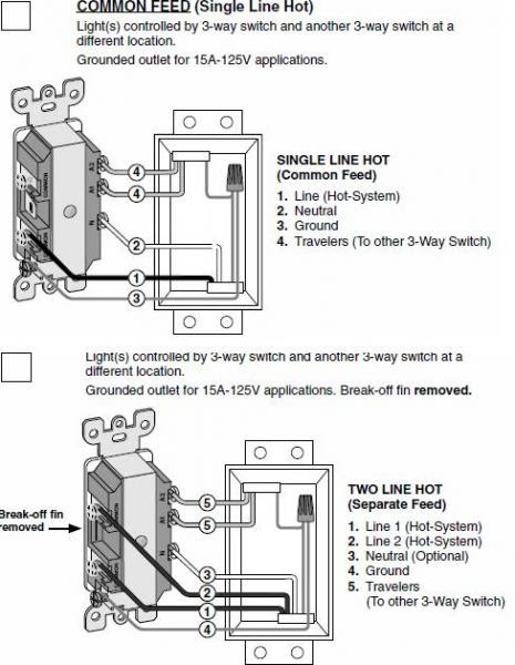 Leviton Double Switch Wiring Diagram - Wiring Diagram Source