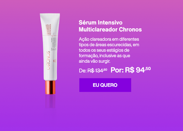 Sérum Intensivo Multiclareador Chronos