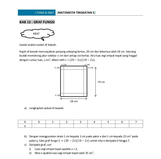 Soalan Matematik Tingkatan 2 Rumus Algebra - Viral Blog f