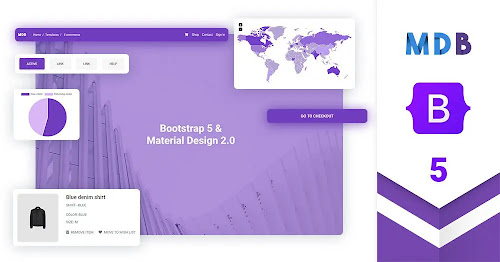 Material Design UI Kit for Bootstrap 5