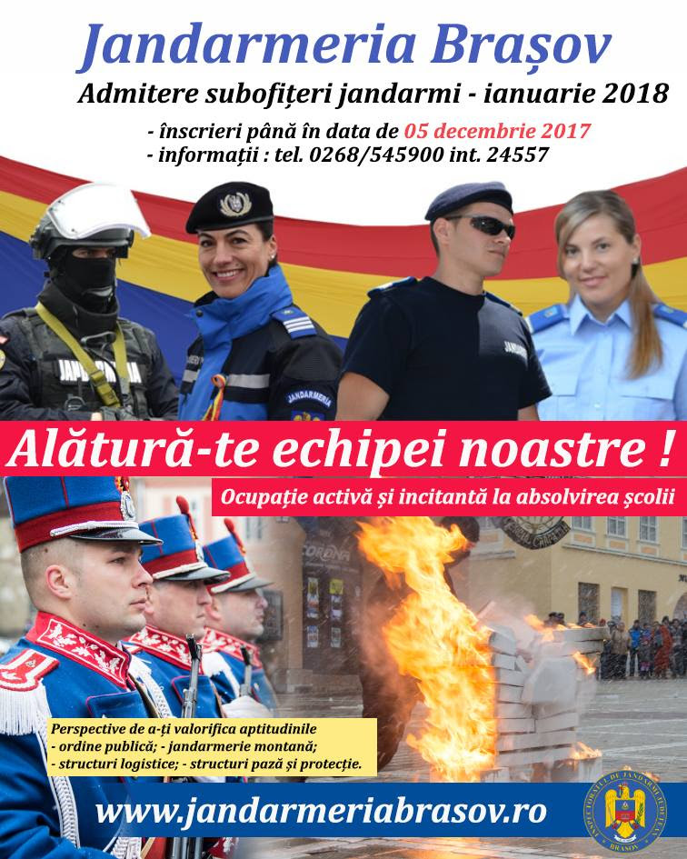 The jandarmeria română (romanian pronunciation: DoreÈ™ti O CarierÄƒ In Jandarmerie Acum E Momentul Salutfagaras