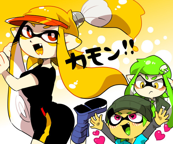 ベストかっこいい ガール スプラトゥーン イラスト ただのディズニー画像
