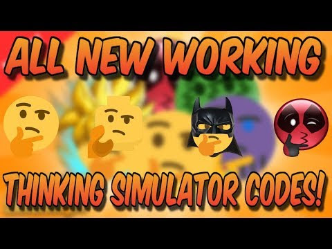 All Thinking Simulator Codes Roblox Games That Give Free Items - roblox virtual items codes videos 9tubetv