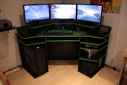 best l shaped desk gaming setups 10 best gaming desks for multiple
monitors (dual/triple)