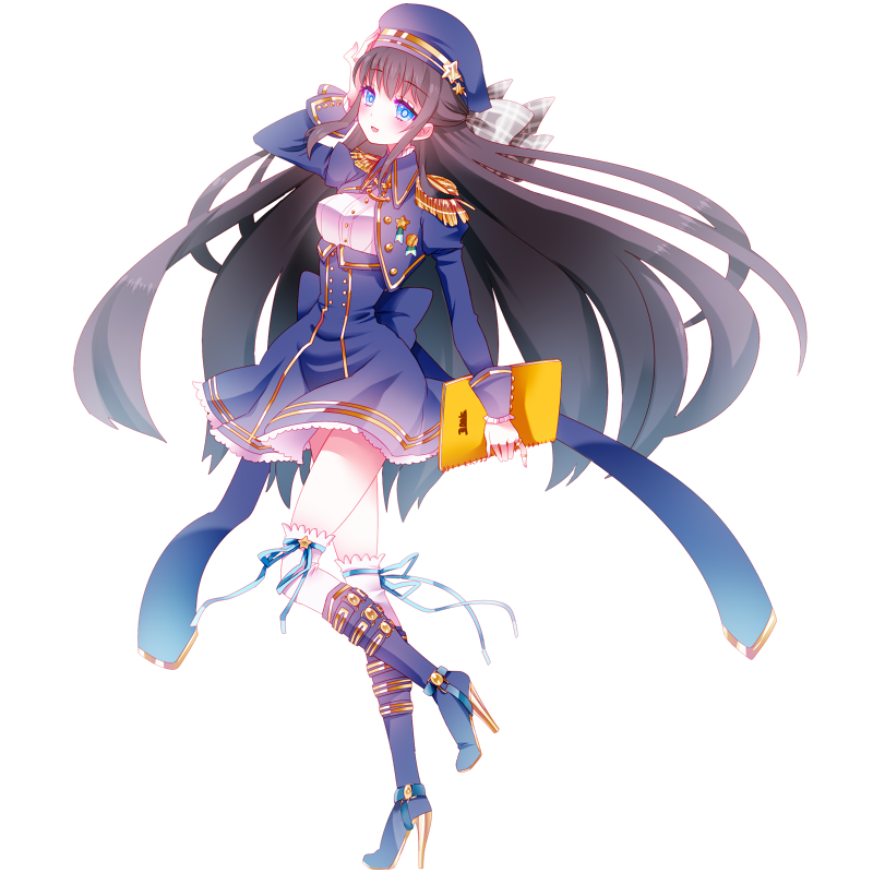 ベストファッショントレンド ロイヤリティフリー軍服 ワンピース イラスト