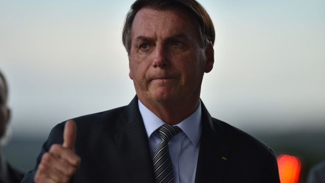 A aliados, Bolsonaro reforça apoio a Marinho e pede voto 'contra o PT' no Senado