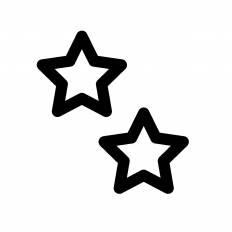 最高の無料イラスト 最高の星 イラスト フリー 白黒