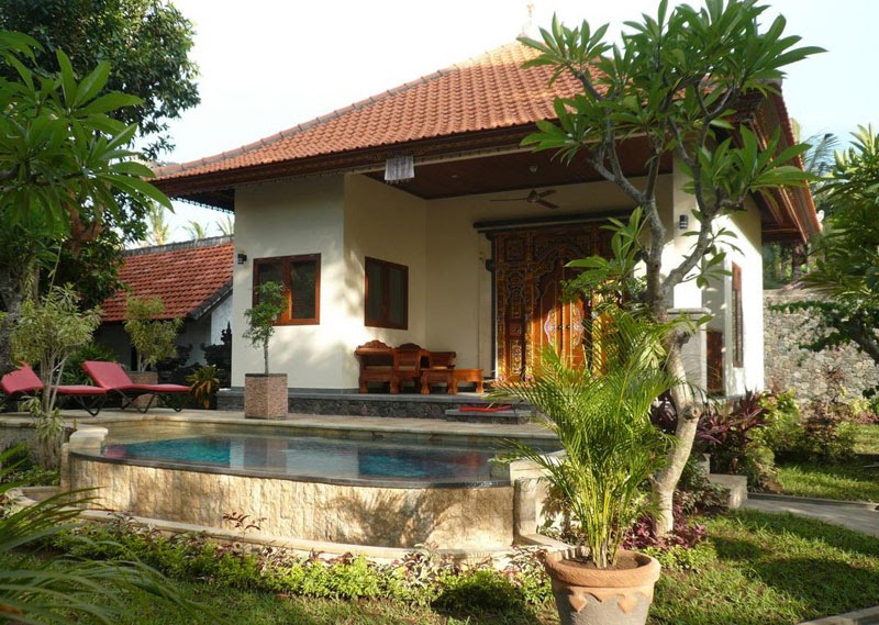 Gambar Rumah Minimalis Bergaya Villa foto candid kekinian