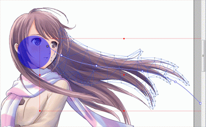 最高のイラスト画像 ベスト髪 なびく アニメ