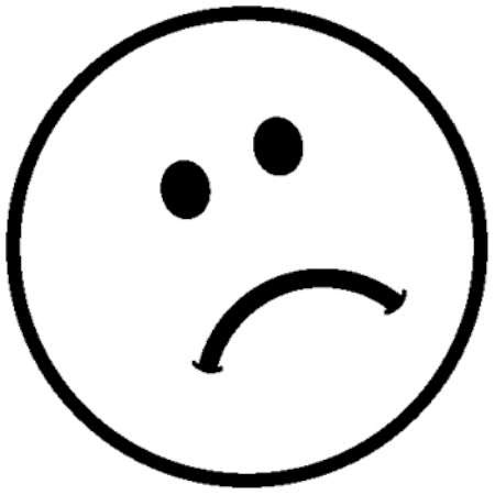 Smiley crowd (82k) 100 smileys (155k) counting (88k). Sad Face Colouring Page Clipart Best