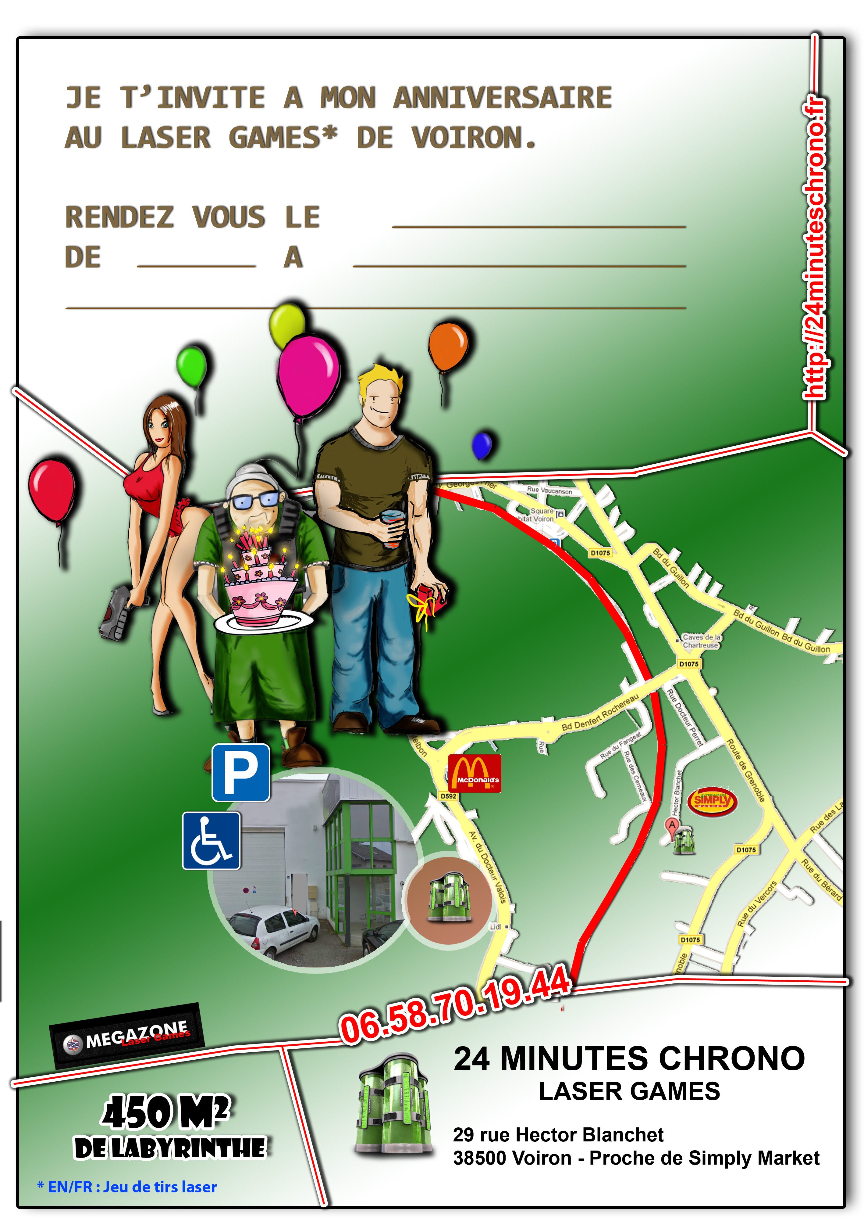 Carte D Invitation Anniversaire Laser Game Lasergameevolution Lisaoycwilson Site