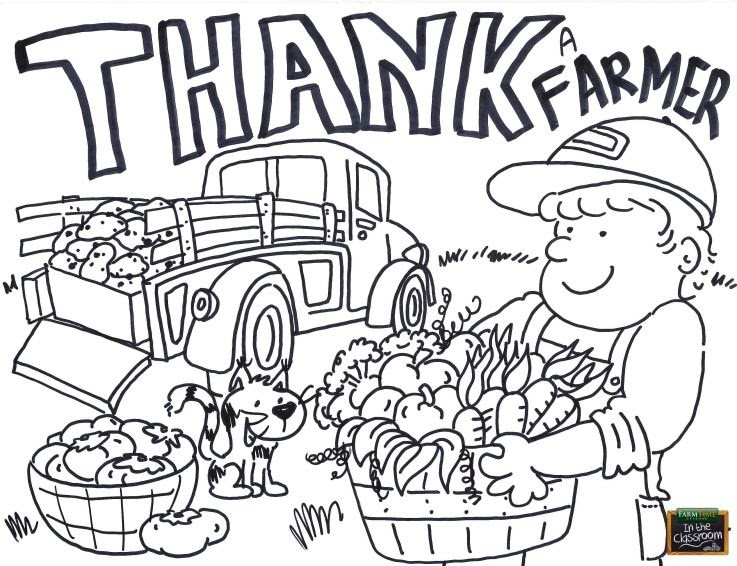 Agriculture Coloring Pages - Adelaida Web