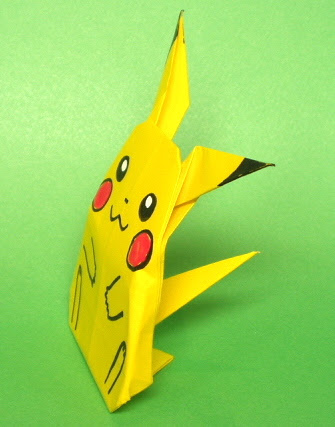 無料ダウンロードピカチュウ 折り紙 折り方 キャラクター ただのディズニー画像