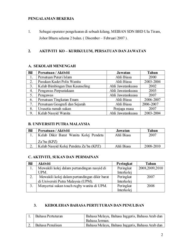 Contoh Resume Agama Islam - Contoh O