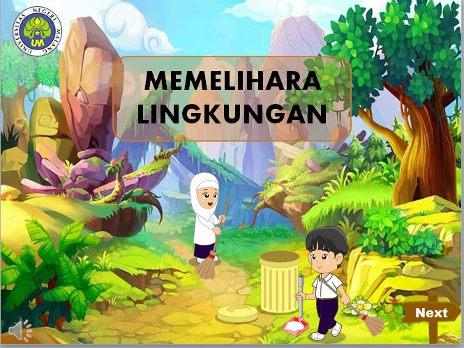 Gambar Karikatur Menjaga Lingkungan  Animasi  Menjaga 