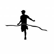 最高運動会 リレー ゴール イラスト アニメ画像