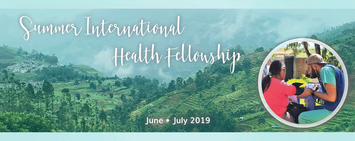 Summer International Health Fellowship