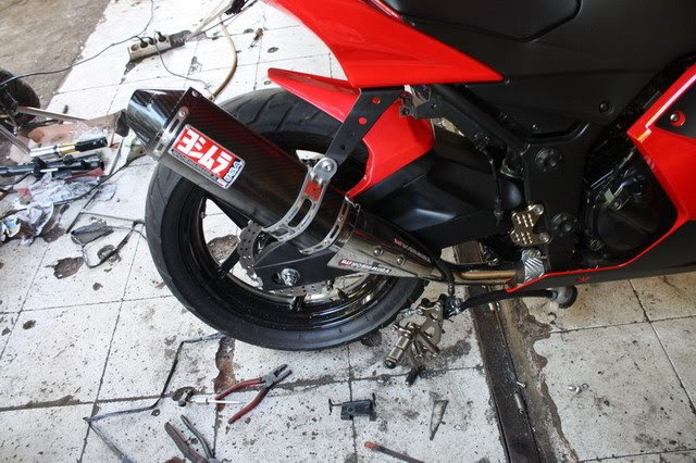 Beat modifikasi drag: Variasi Motor Ninja Rr