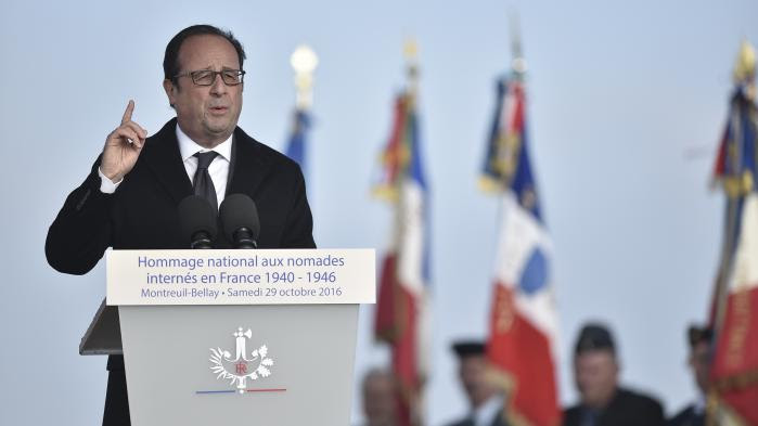 VIDEO. Hollande reconnaît la responsabilité de la France dans l'internement de milliers de Tsiganes durant la seconde guerre mondiale