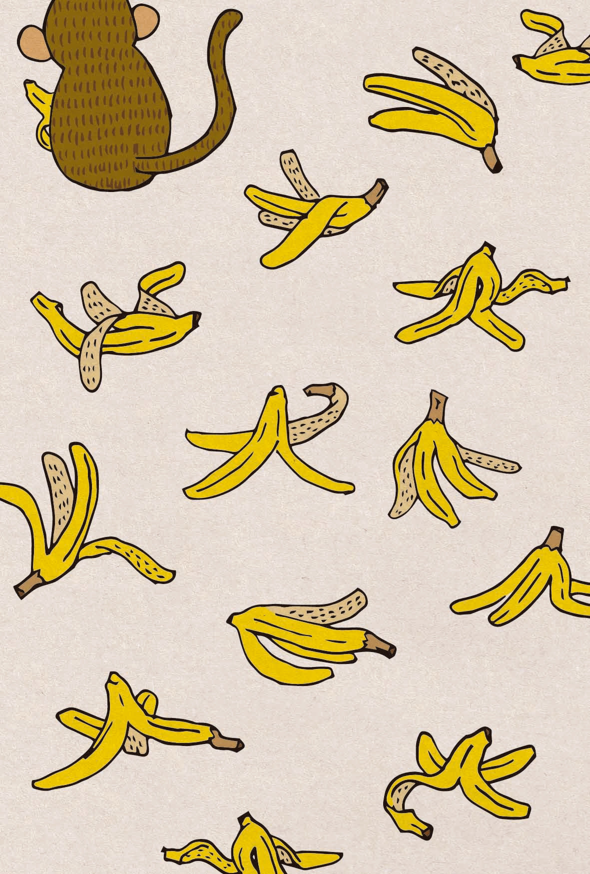 最高の無料イラスト 最高のかわいい おしゃれ バナナ イラスト