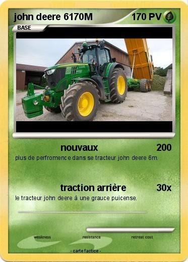 Carte Anniversaire Tracteur