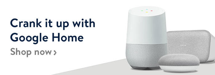 Crank it up with Google Home