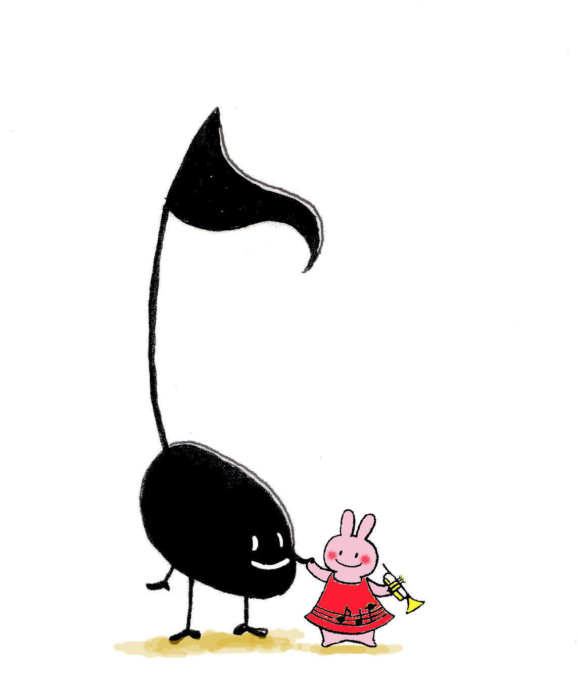 無料の動物画像 最新のhdかわいい 音楽 を 聴く イラスト