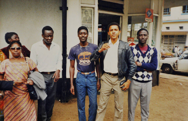 Barack Obama, quê nội, Kenya, thời trai trẻ