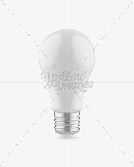 Download Download Glossy LED Bulb Mockup PSD