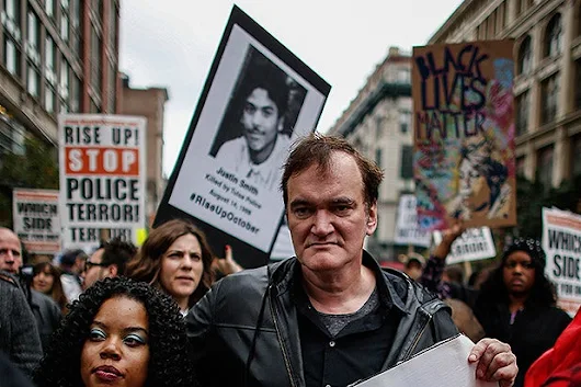 Quentin Tarantino Rallies Against Police Brutality in New York